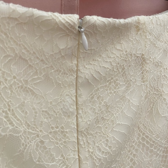 Tularosa Ivory Revolve Barcelona Lace Fringe Skirt - Picture 9 of 10